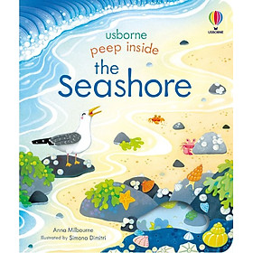 Sách tương tác thiếu nhi tiếng Anh: Peep Inside The Seashore