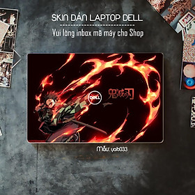 Mua Skin dán Laptop Dell in hình Kimetsu No Yaiba nhiều mẫu 2 (inbox mã máy cho Shop)