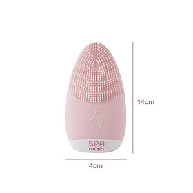 Máy rửa mặt mini silicone công nghệ siêu âm HoMedics FAC-001-EU Hàng chính hãng