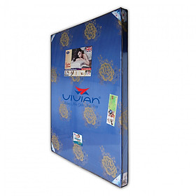 Mua Nệm Bông Ép HAPPY Vivian Thẳng Không Chần (1.2 x 2.0) - Màu Sắc Ngẫu Nhiên (Tặng ngay 2 gối kê gòn xơ cao cấp Vivian)