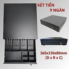 Mua Ngăn kéo thu ngân  két đựng tiền  két thu ngân  ngăn kéo đựng tiền nhiều ngăn kẹp cao cấp 9 ngăn