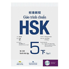 Sách - Giáo Trình Chuẩn HSK 5 Bài Tập (Tập 2) - Nhân Trí Việt