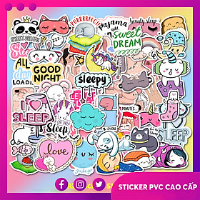 50 Hình Sticker Sleep - chúc ngủ ngon