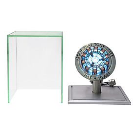 1:1 Iron Man Arc Reactor Parts MK1 DIY Parts Model LED Light Action Figures Model Playthings (with Display Box) No
