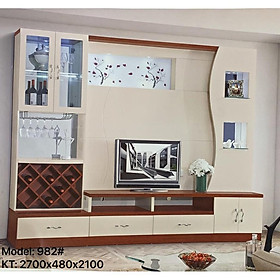 Mua Tủ kệ tivi kiêm tủ phòng khách nhập khẩu. Mã SP 982