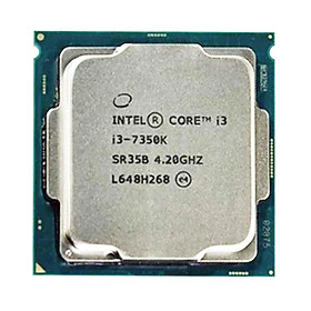 Mua Bộ Vi Xử Lý CPU Intel Core I3-7350K (4.20GHz  4M  2 Cores 4 Threads  Socket LGA1151  Thế hệ 7) Tray chưa Fan - Hàng Chính Hãng
