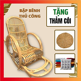 Mua Ghế mây bập bênh đọc sách giãn ban công