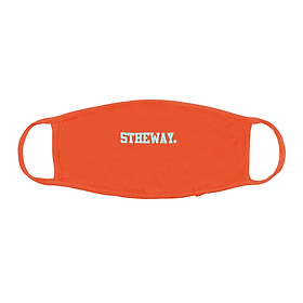 Khẩu Trang 5THEWAY Cam aka 5THEWAY /solid/ LETTER LOGO MASK in FLAME