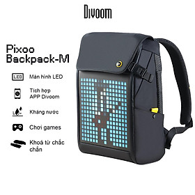 Balo Divoom Pixoo Backpack-M có màn hình LED tùy chỉnh bằng APP
