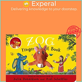 Sách - The Zog Puppet Book by Axel Scheffler (UK edition, boardbook)