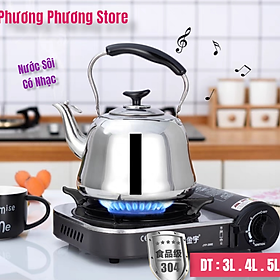 Mua Ấm Đun Nước Family Bằng inox 304 Smartcook 3L / 4L / 5L Có Nhạc Báo Sôi Dùng Được Cho Tất Cả Các Loại Bếp