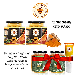 Combo 2 hũ Tinh nghệ nếp vàng 200g - Khoái Châu, Hưng Yên-sáng da