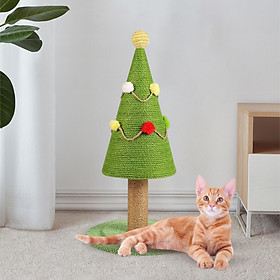 Cat scratch post Claw Scratching Protector Scratcher Board Crafts Supplies Replacement Climbing Frame Christmas Tree for Kitten Yard Lawn