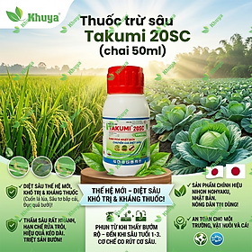 Thuốc trừ sâu Takumi 20SC 50ml Tinh Hoa Nhật Bản - Chuyên gia Diệt Sâu