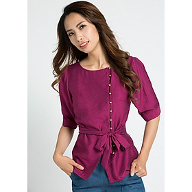 Áo Tay Bo Thắt Lưng Hity TOP077