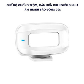 Mua Chuông Báo Khách Chống Trộm Không Dây M10 Cảm Biến Chuyển Động Hồng Ngoại - Bảo hành 6 tháng