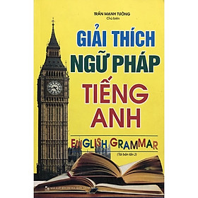 Hình ảnh ￼Sách - Giải thích ngữ pháp tiếng anh