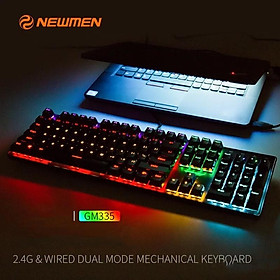 Mua Bàn phím cơ không dây Dual Mode Newmen GM335 - Hàng chính hãng