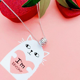 Mặt Dây Chuyền Bạc Đính Đá cao cấp Ảnh thật