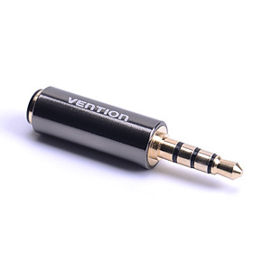 ĐẦU NỐI AUDIO 3.5MM MALE SANG 3.5MM FERMALE VENTION VAB-S06