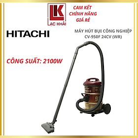 Mua Máy hút bụi công nghiệp Hitachi CV-950F (WR/BK) - Công suất 2100W  Dung tích 18 lít - Hàng Chính hãng