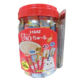 Thức ăn mèo ciao churu 50 gói tsc-11t