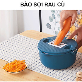 Mua Dụng Cụ Bào Cắt Thái Đa Năng Kèm Rổ Đụng Tiện Lợi