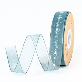 Ruy băng Vải voan 2,5 cm x 20 mét nhiều sắc màu siêu xinh