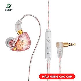 Tai Nghe Dây Nhét Tai Chống Ồn XSmart X6 Âm Thanh Siêu Bass Nghe Nhạc