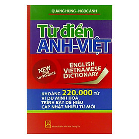 Từ Điển Anh - Việt (Khoảng 220.000 Từ)