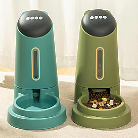 Bát Ăn Và Bình Nước Tự Động An Toàn Và Tiện Lợi Dành Cho Thú Cưng Dung Tích 3,5L - Bát uống