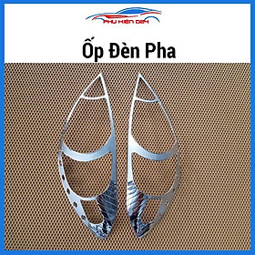 Ốp viền đèn pha hậu Innova 2009-2010-2011 mạ crom