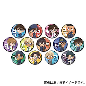Combo 13 huy hiệu cài áo DETECTIVE CONAN - THÁM TỬ LỪNG DANH anime chibi