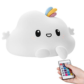 LED Night Light USB Nursery Lamp Touch Sensor Silicone for Kid Baby Bedroom A
