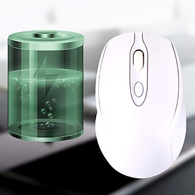 Mua Chuột không dây tĩnh âm Robot M360  Pin sạc 300mAh  kết nối đa kênh Bluetooth 5.0 & USB Receive 2.4 GHz 1600 DPI  hàng nhập khẩu