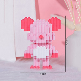 Bộ xếp hình gấu Bearbrick bộ lắp ghép đồ chơi thông minh nhiều mẫu