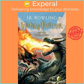 Sách - Harry Potter And The Goblet Of Fire by J.K. Rowling (UK edition, paperback)