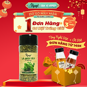 Lá Mùi Tây Khô Vipep Hũ Nhựa 20g - Gia vị Vipep