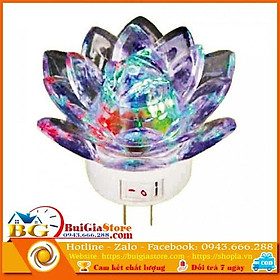 Mua Đèn ngủ hình bông sen ánh sáng 7 màu