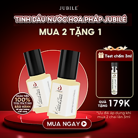 Jadore by Jubilé - Tinh dầu nước hoa Pháp Nữ Minisize Dạng lăn 3ml Thơm Lâu, Sang Trọng, Quyến Rũ