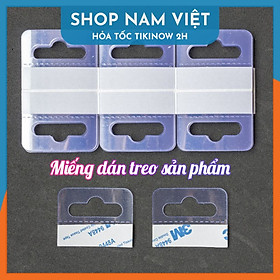 Miếng Dán Nhựa Đục Lỗ Để Treo Sản Phẩm, Vật Dụng - 40*27mm