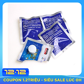 Combo 10 viên sủi nước rửa kính xe hơi