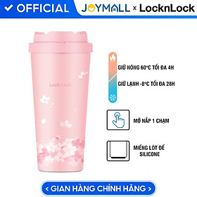 Bình Giữ Nhiệt Lock&Lock Energetic One-Touch Tumbler LHC3249 - 550ML