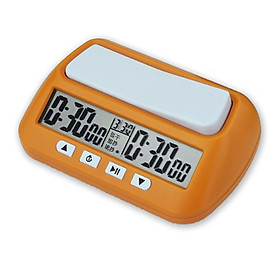 Professional Chess Clock Electronic Board Game Competition Hour Meter Compact Count Up Down Timer