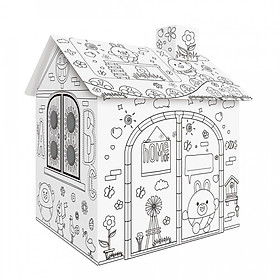 Mô Hình Nhà Lắp Ráp Tô Cho Trẻ Em DIY