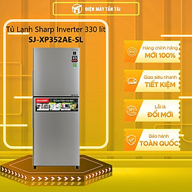 Mua Tủ lạnh Sharp 330L SJ-XP352AE-SL Inverter - Hàng chính hãng (Chỉ giao HCM)