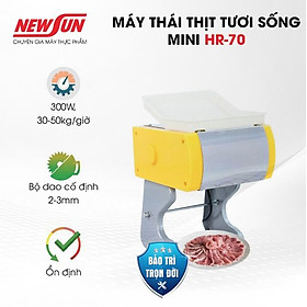 Mua Máy thái thịt tươi sống mini HR-70 NEWSUN - Hàng chính hãng bảo hành 12 tháng