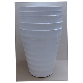 5 Chậu Nhựa Trồng Hoa Cây Cảnh VT Đại KT 32x36 Cm