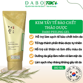 Kem tẩy tế bào chết Dabo Peeling Gel 180ml chính hãng Hàn Quốc