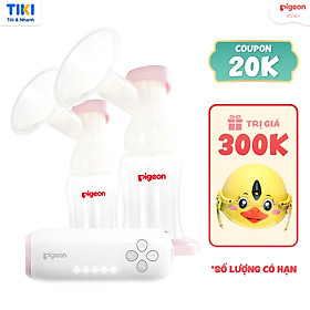 Máy hút sữa điện đôi GoMini Pigeon (HSD: 03/2025)